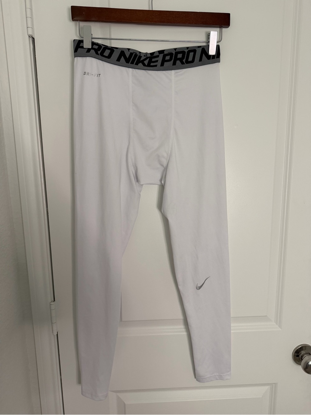 Nike White with Black Branded Waistband